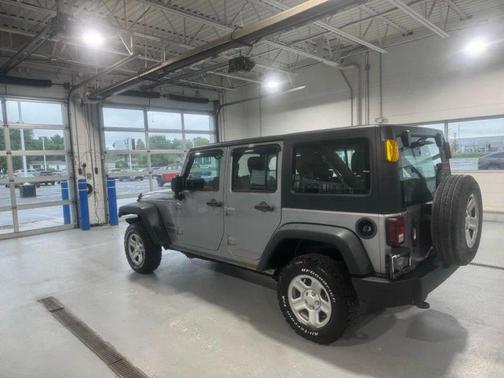 Billet Silver Metallic Clearcoat 2015 Jeep Wrangler Unlimited Sport RHD