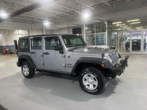 Billet Silver Metallic Clearcoat 2015 Jeep Wrangler Unlimited Sport RHD