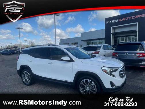 White Frost Tricoat 2019 GMC Terrain SLT