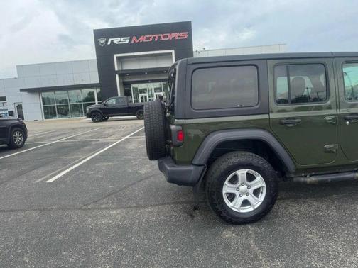 Sarge Green Clearcoat 2021 Jeep Wrangler Unlimited Sport