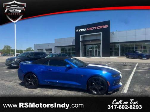 Hyper Blue Metallic 2016 Chevrolet Camaro 1LT