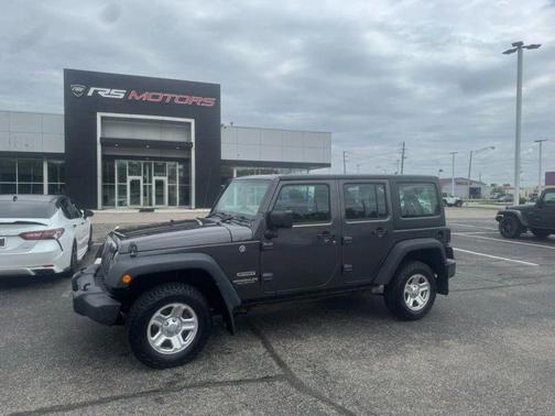 Granite Crystal Metallic Clearcoat 2017 Jeep Wrangler Unlimited Sport RHD