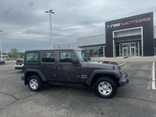 Granite Crystal Metallic Clearcoat 2017 Jeep Wrangler Unlimited Sport RHD