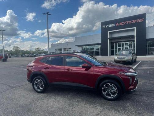 Crimson Metallic 2025 Chevrolet Trax LT