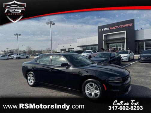 Pitch Black Clearcoat 2023 Dodge Charger SXT