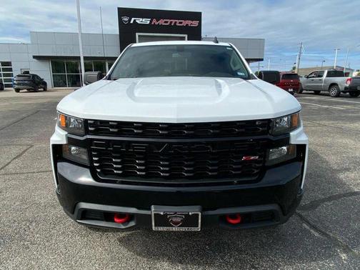 Summit White 2021 Chevrolet Silverado 1500 Custom Trail Boss