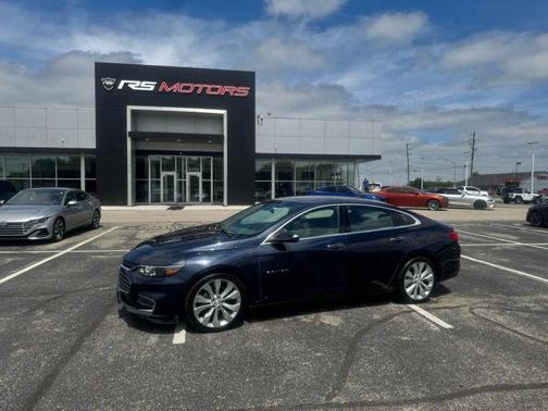 Blue 2018 Chevrolet Malibu Premier