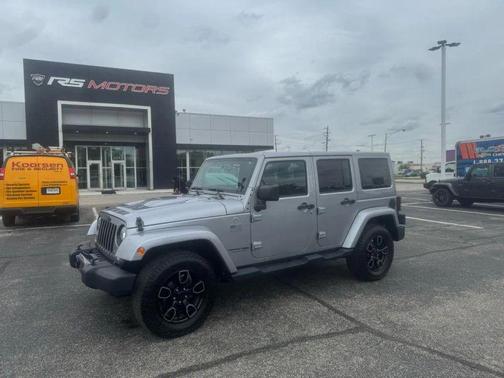 Billet Silver Metallic Clearcoat 2018 Jeep Wrangler JK Unlimited Sahara