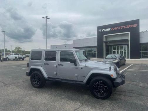 Billet Silver Metallic Clearcoat 2018 Jeep Wrangler JK Unlimited Sahara