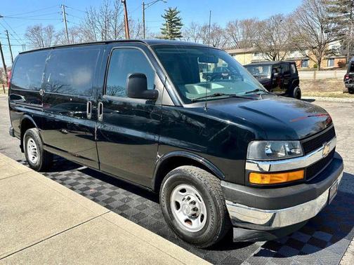 Black 2018 Chevrolet Express 2500 Work Van