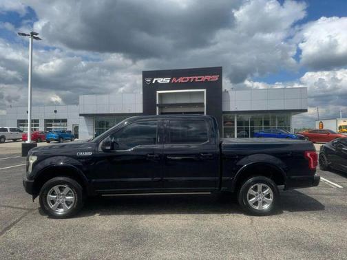 Shadow Black 2017 Ford F-150 Lariat