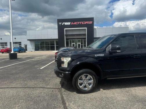 Shadow Black 2017 Ford F-150 Lariat
