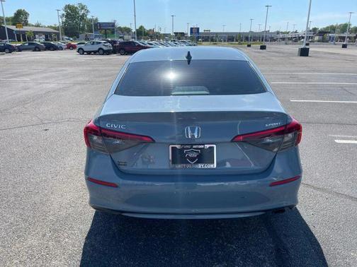 Green 2022 Honda Civic Sport