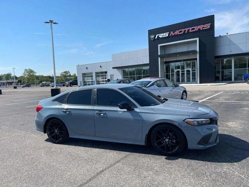 Green 2022 Honda Civic Sport