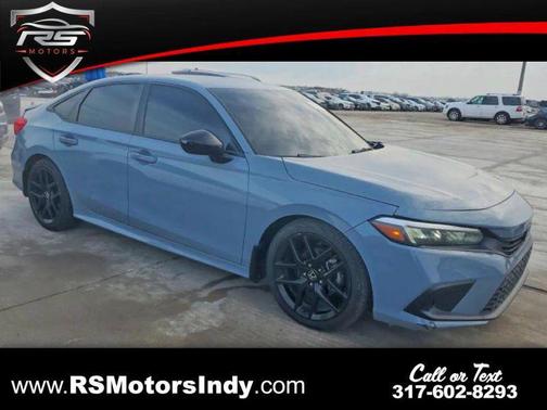 Green 2022 Honda Civic Sport