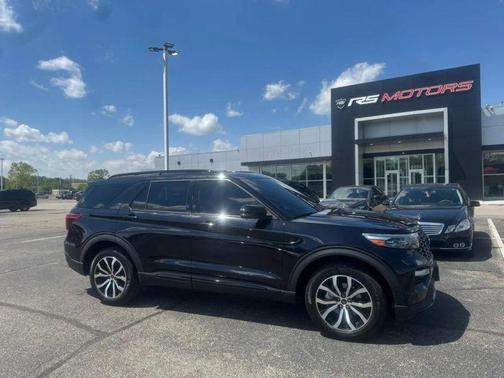 Agate Black Metallic 2020 Ford Explorer ST