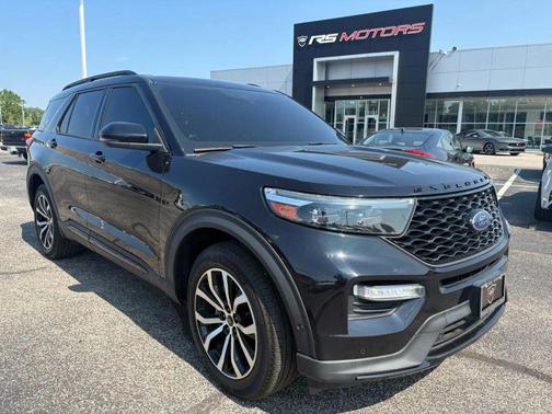 Agate Black Metallic 2020 Ford Explorer ST