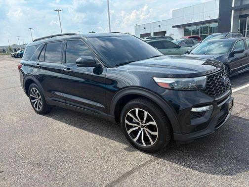 Agate Black Metallic 2020 Ford Explorer ST