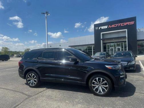 Agate Black Metallic 2020 Ford Explorer ST