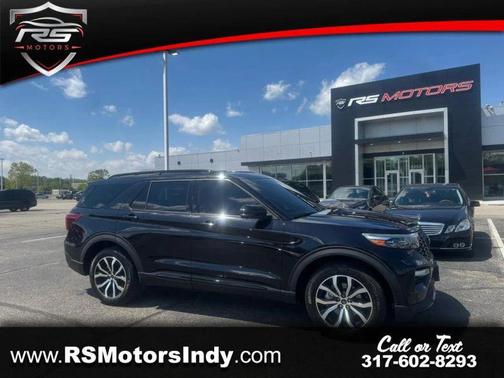 Agate Black Metallic 2020 Ford Explorer ST