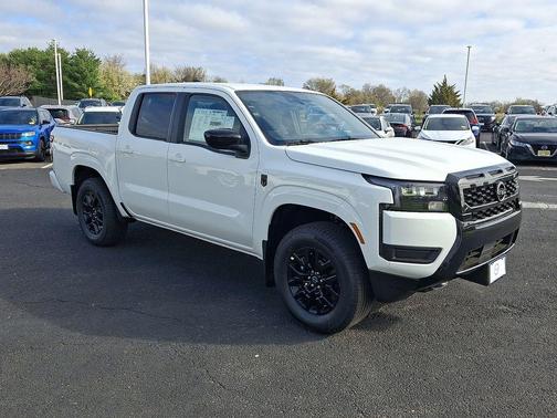 Glacier White 2026 Nissan Frontier SV