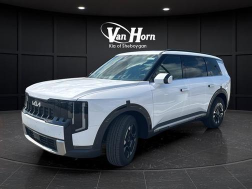 Glacial White Pearl 2027 Kia Telluride Hybrid EX