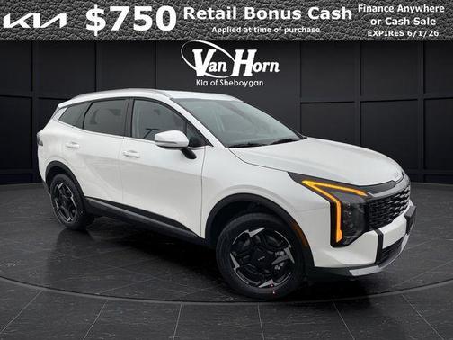 Snow White Pearl 2026 Kia Sportage Hybrid EX