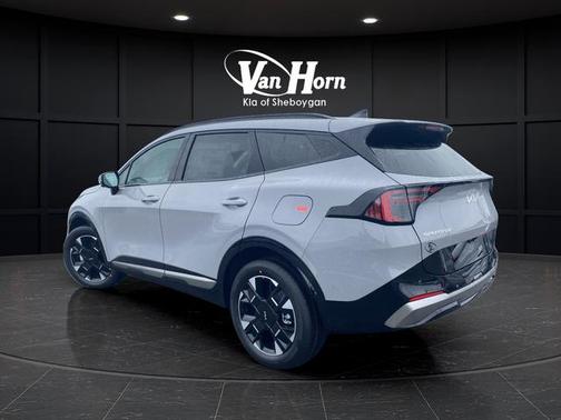 Wolf Gray 2026 Kia Sportage Hybrid SX-Prestige