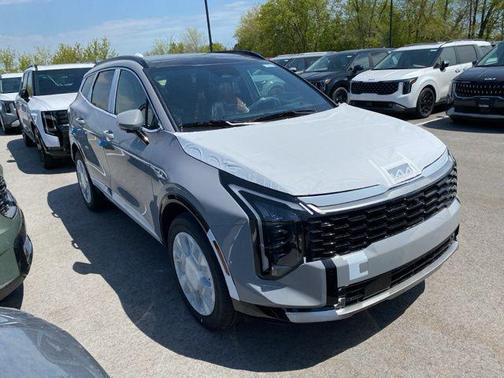 Wolf Gray 2026 Kia Sportage Hybrid SX-Prestige