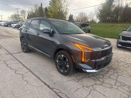 Gravity Gray 2026 Kia Sportage Hybrid SX-Prestige