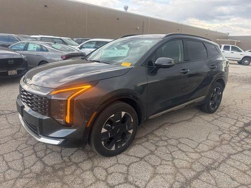 Gravity Gray 2026 Kia Sportage Hybrid SX-Prestige