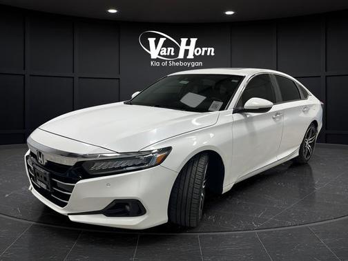 Platinum White Pearl 2021 Honda Accord Touring 2.0T