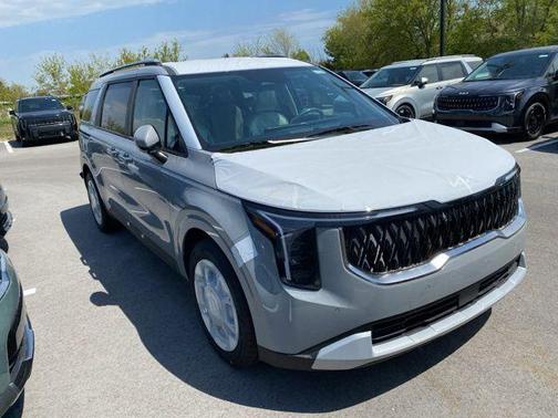 Ceramic Silver 2026 Kia Carnival EX