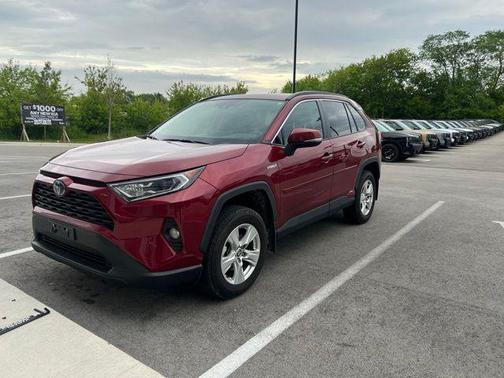 Ruby Flare Pearl 2021 Toyota RAV4 Hybrid XLE