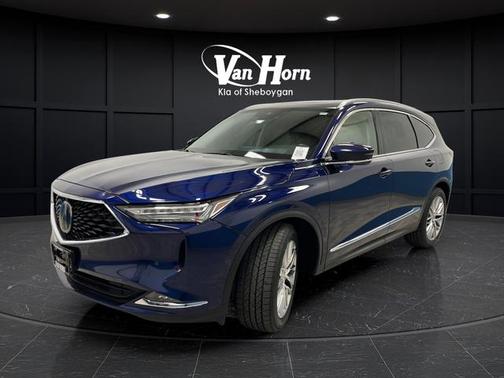 Fathom Blue Pearl 2022 Acura MDX Advance Package