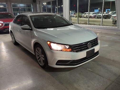 White 2019 Volkswagen Passat 2.0T Wolfsburg Edition
