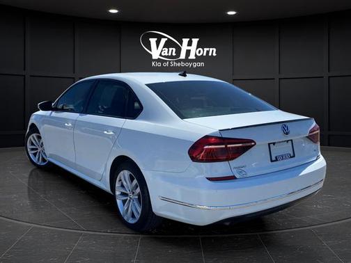 White 2019 Volkswagen Passat 2.0T Wolfsburg Edition