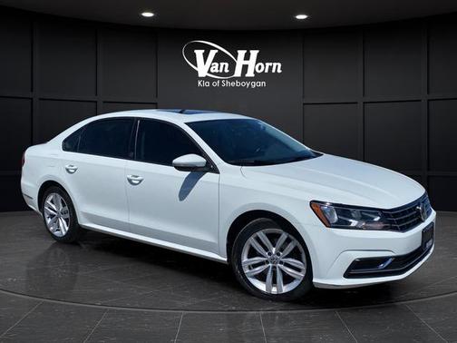 White 2019 Volkswagen Passat 2.0T Wolfsburg Edition