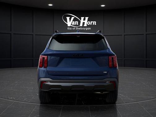 Midnight Lake Blue 2026 Kia Sorento SX