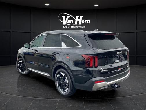 Aurora Black Pearl 2026 Kia Sorento Hybrid EX