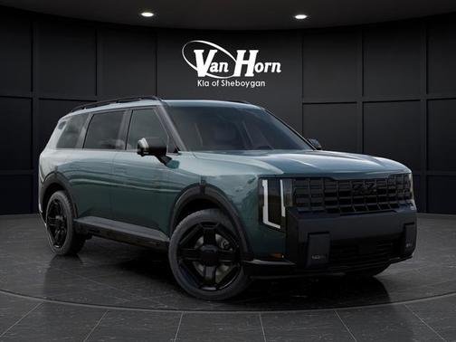 Black Jade Green 2027 Kia Telluride Hybrid X-Line SX