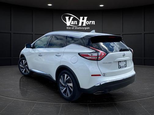 Pearl White 2018 Nissan Murano Platinum