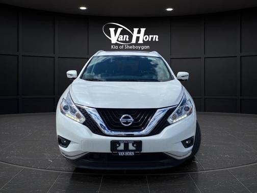 Pearl White 2018 Nissan Murano Platinum