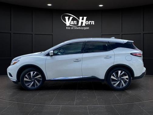 Pearl White 2018 Nissan Murano Platinum
