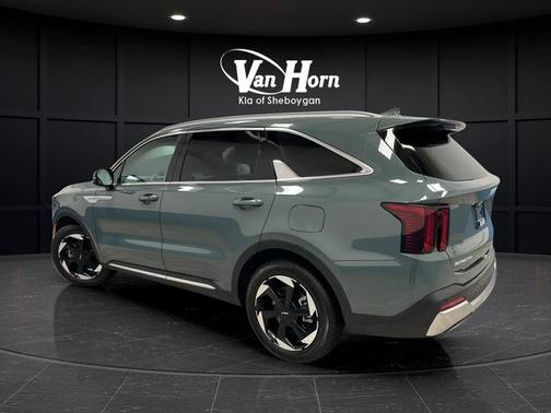 Cityscape Green 2025 Kia Sorento Hybrid EX