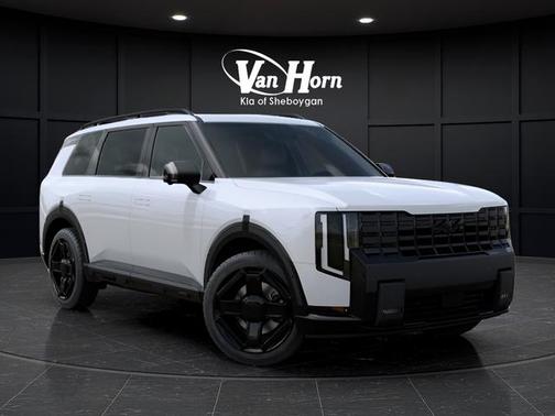 Glacial White Pearl 2027 Kia Telluride Hybrid X-Line SX-Prestige