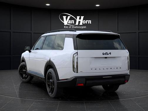 Glacial White Pearl 2027 Kia Telluride Hybrid X-Line SX-Prestige