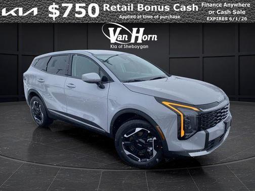Wolf Gray 2026 Kia Sportage SX Turbo