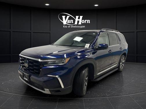 Obsidian Blue Pearl 2024 Honda Pilot Elite