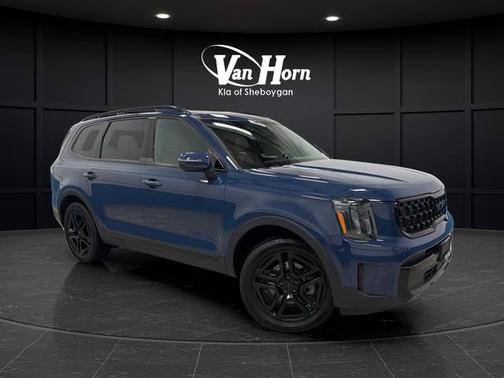Midnight Lake Blue 2025 Kia Telluride EX X-Line